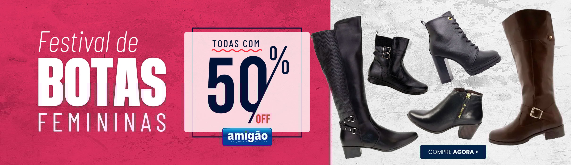 Botas 50% OFF