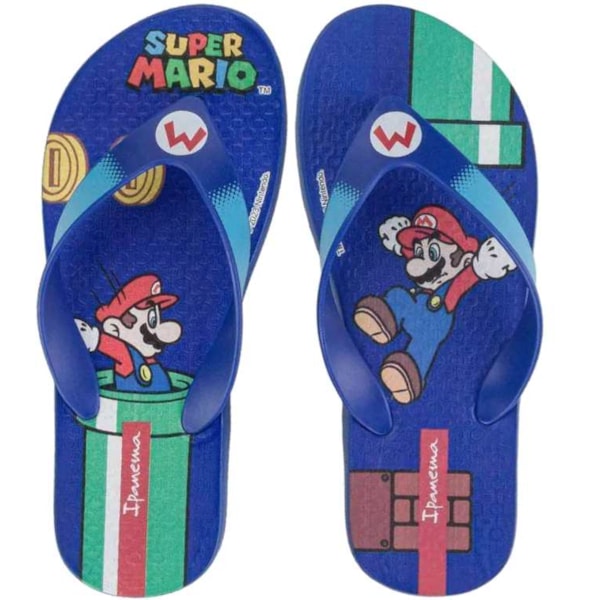 Chinelo grendene super mario 23153