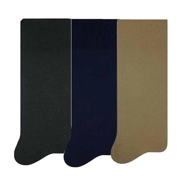 Kit de Meia c/3 prs selene social 3033