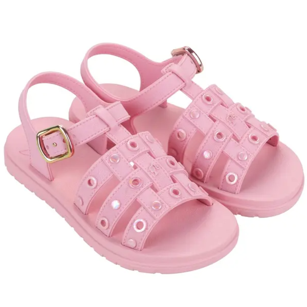 SANDALIA GRENDENE BARBIE SILVER 23208