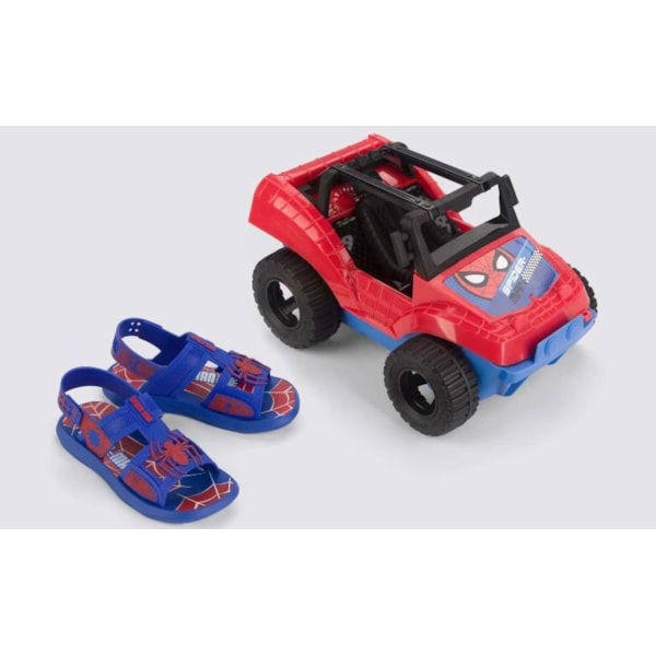 SANDALIA INFANTIL MASCULINO PAPETE GRENDENE HOMEN ARANHA BUGGY 22940